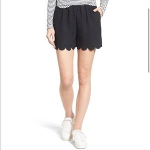 NWT Madewell Scalloped Shorts